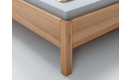 Eckverbindung Massivholz Bett mit Bettkasten Modell Lotta